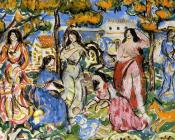 莫里斯 巴西 加斯特 : Figures in a Landscape